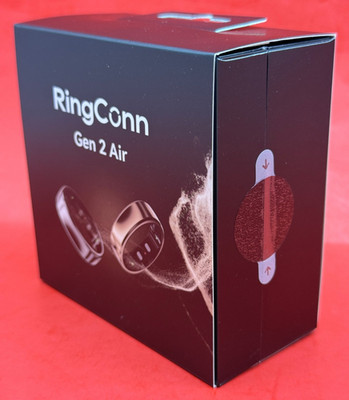 GOLD RingConn Gen 2 Air Ultra-Thin Smart Ring Health Tracking Size 7 Heart Rate
