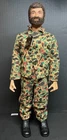 GI Joe 1964 Adventure Team 12" Figure with Flocked Hair & Beard SEE ALL PICTURES