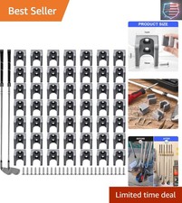 30 Pcs Golf Club Hanger Holder Golf Club Wall Mount Rack Storage Organizer fo...