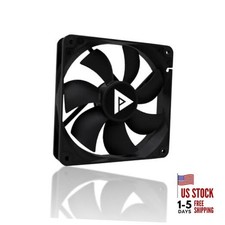 120mm Silent PC Case Fan   CF12S-BK, High Airflow 57.67 CFM, Low Noise 1-pk