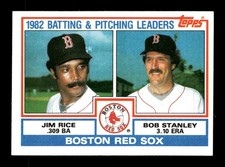 1983 Topps #381 (Jim Rice / Bob Stanley) Boston Red Sox