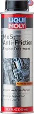 Liqui Moly MoS2 Anti-Friction Engine Treatment | 300 ml | Oil additive | SKU: