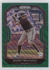 2021 Panini Prizm Tier II Green Wave Prizm Manny Machado #139 0yj6