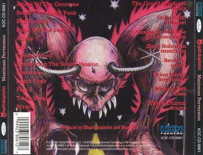 MEPHISKAPHELES - MAXIMUM PERVERSION * NEW CD