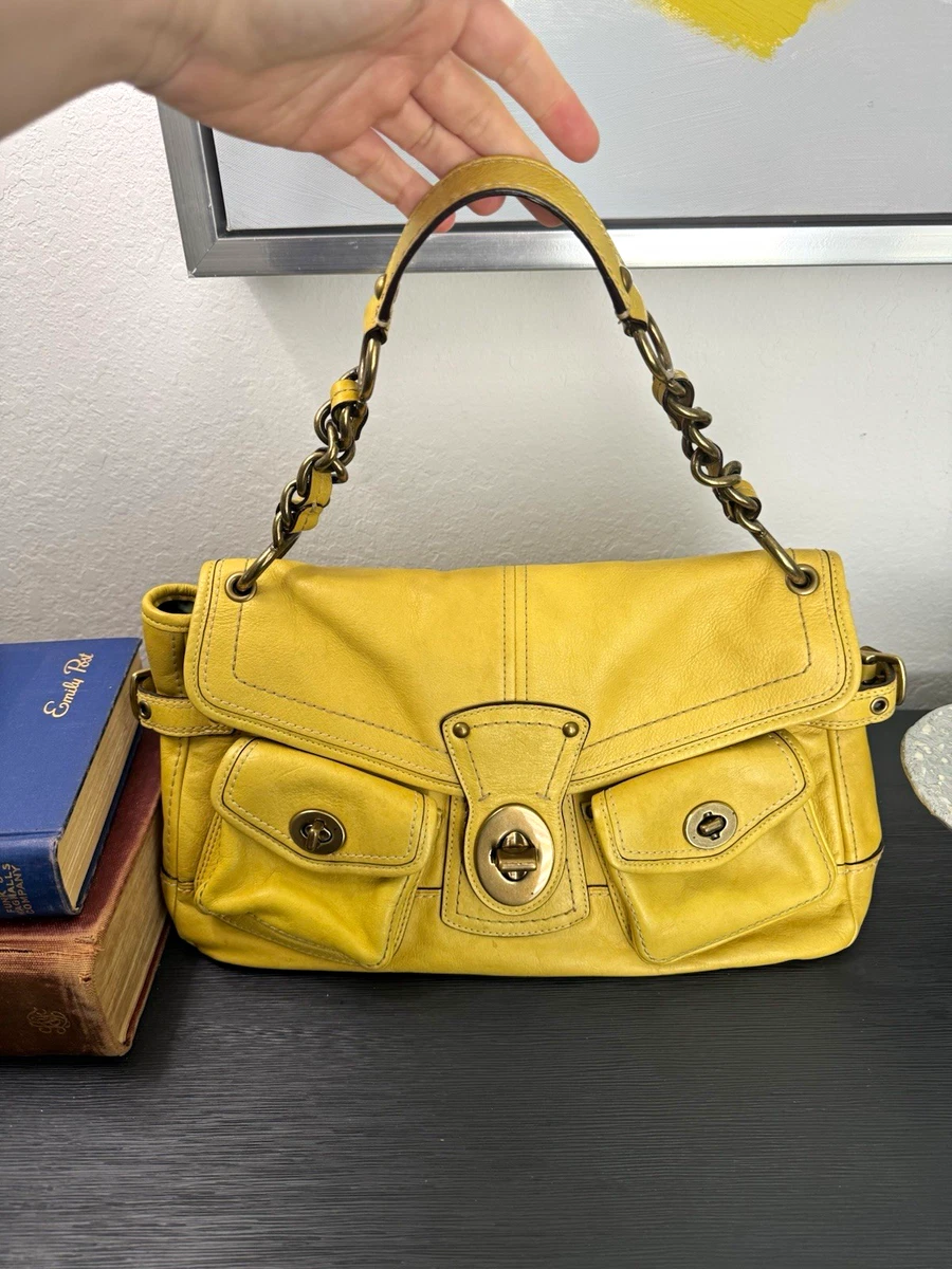 Coach Shoulder Bag Yellow Bags & Handbags for Women for sale | eBay