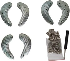 Sole Heel Guard Repair Pads,Sole Repair Kit for Men's Shoe and Boot. Metal He...