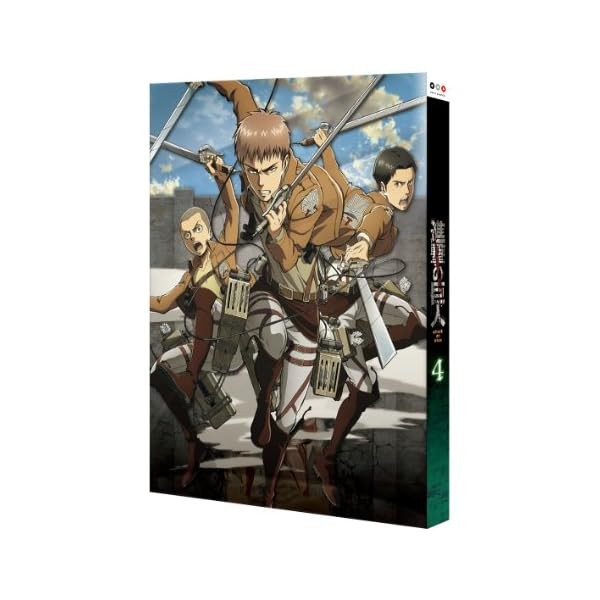 Attack on Titan Vol.4 LTD BD Blu-ray Soundtrack CD Japan Shingeki no Kyojin  FS