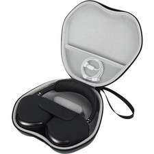 Anspruchsvolle schwarze Tragetasche für Ihre für airpods Max mit Extras – Bild 3