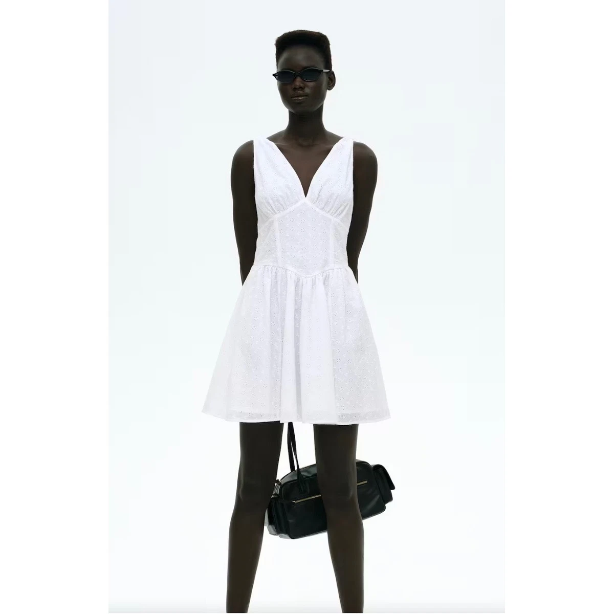 knee length dresses for ladies ANJUNA COTTON MAXI DRESS SMALL