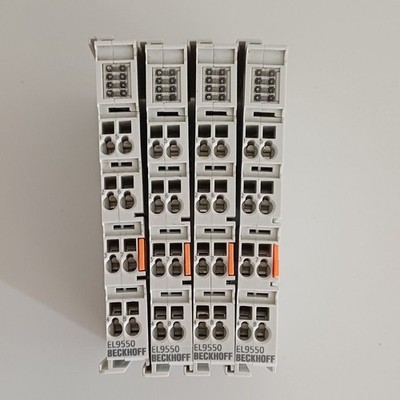 Beckhoff EL9550 EtherCAT Terminal 24V DC Surge Filter Module 4pc lot