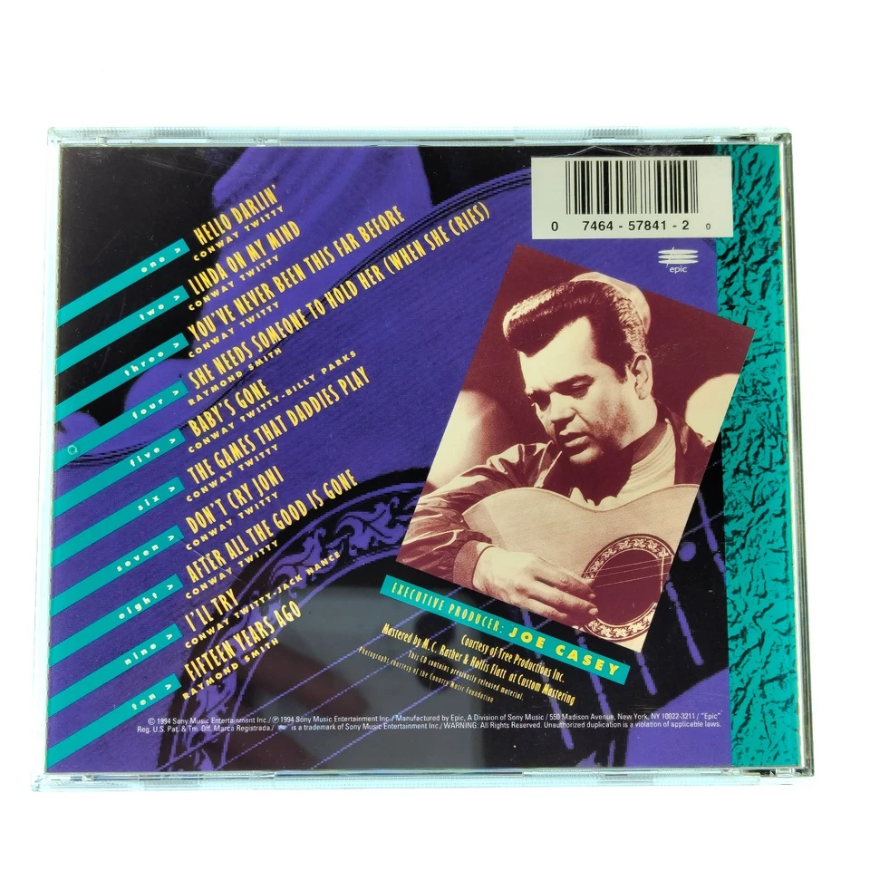 Conway Twitty - Super Hits - CD - Image 2 of 2