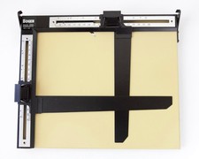 8 x 10" Bogen Metal 2 Blade Easel w/Adjustable Margins