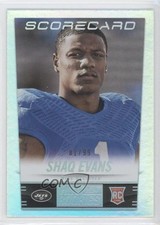 2014 Panini Hot Rookies Rookie Scorecard 81/99 Shaquelle Evans Shaq #420 2p4