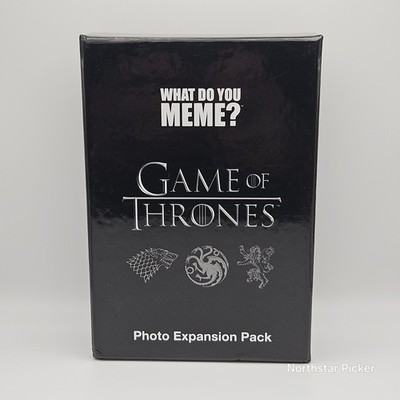 2018 What Do You Meme? Game of Thrones Expansion Pack Complete | HTF