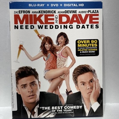 Mike and Dave Need Wedding Dates (Blu-ray/DVD, 2016) - Open Item