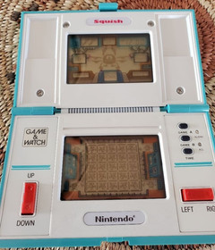 Nintendo Game & Watch Squish - Retro Game 1986 Vintage - Japan