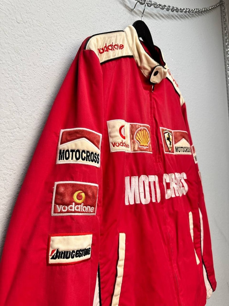 ​【ヴィンテージ】Ferrari F1 マールボロ レーシングブルゾン XXL Vintage Ferrari F1 Marlboro Vodafone Racing Jacket Red Size XXL | eBay