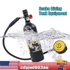 1L Mini Scuba Oxygen Cylinder Diving Air Tank Kit Snorkeling Breathing Equipment
