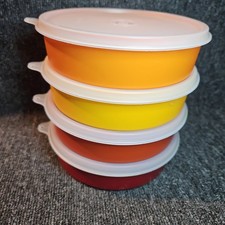 4 Vintage Tupperware Little Wonders snack bow...