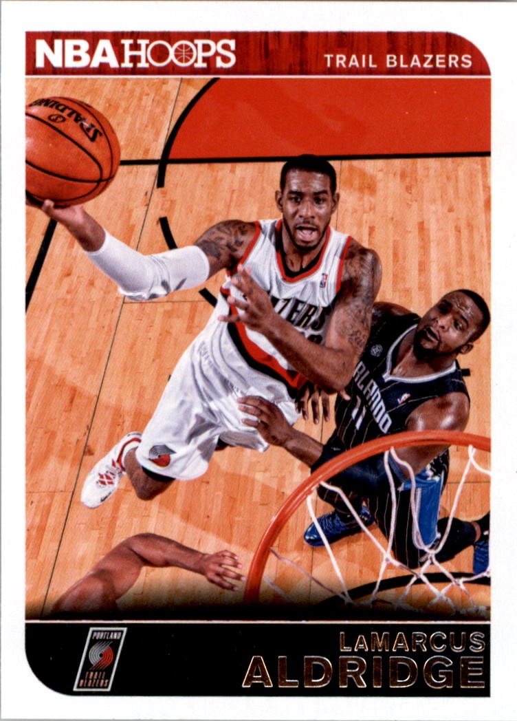 2014-15 Hoops Red Backs #46 LaMarcus Aldridge - BSK