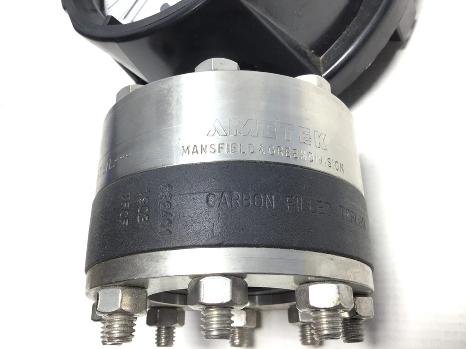 Ametek 150025X Oil Filled Pressure Gauge 4-1/2" 1/2" 100PSI 316 Stainless Steel - Image 2 of 4