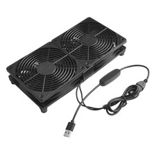 5V USB Powered Fan 120mm USB Router Fan 100CFM Airflow 27dB Noise Level