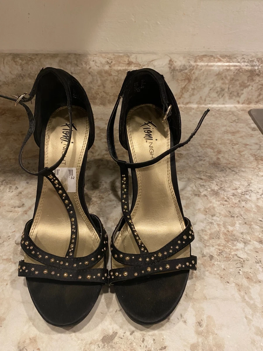 Fioni black heels sales