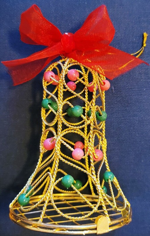 Wonderful 6" Christmas Bell Ornament 