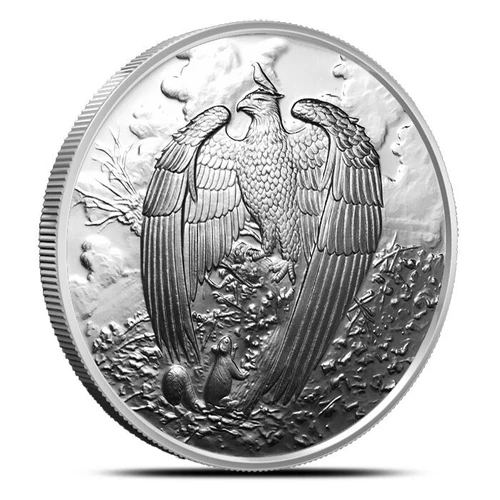 NORDIC CREATURES - THE GREAT EAGLE - 1 OZ SILVER PROOF only 2000 minted!