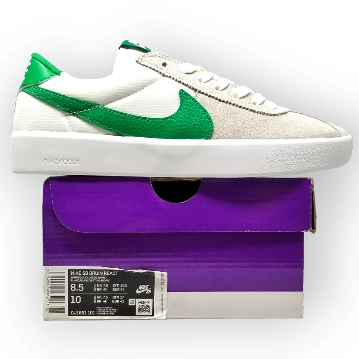 Nike react 2025 vert