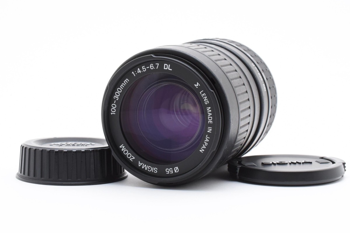 Sigma Zoom 100-300mm f4.5-6.7 DL for Nikon F Lens from Japan