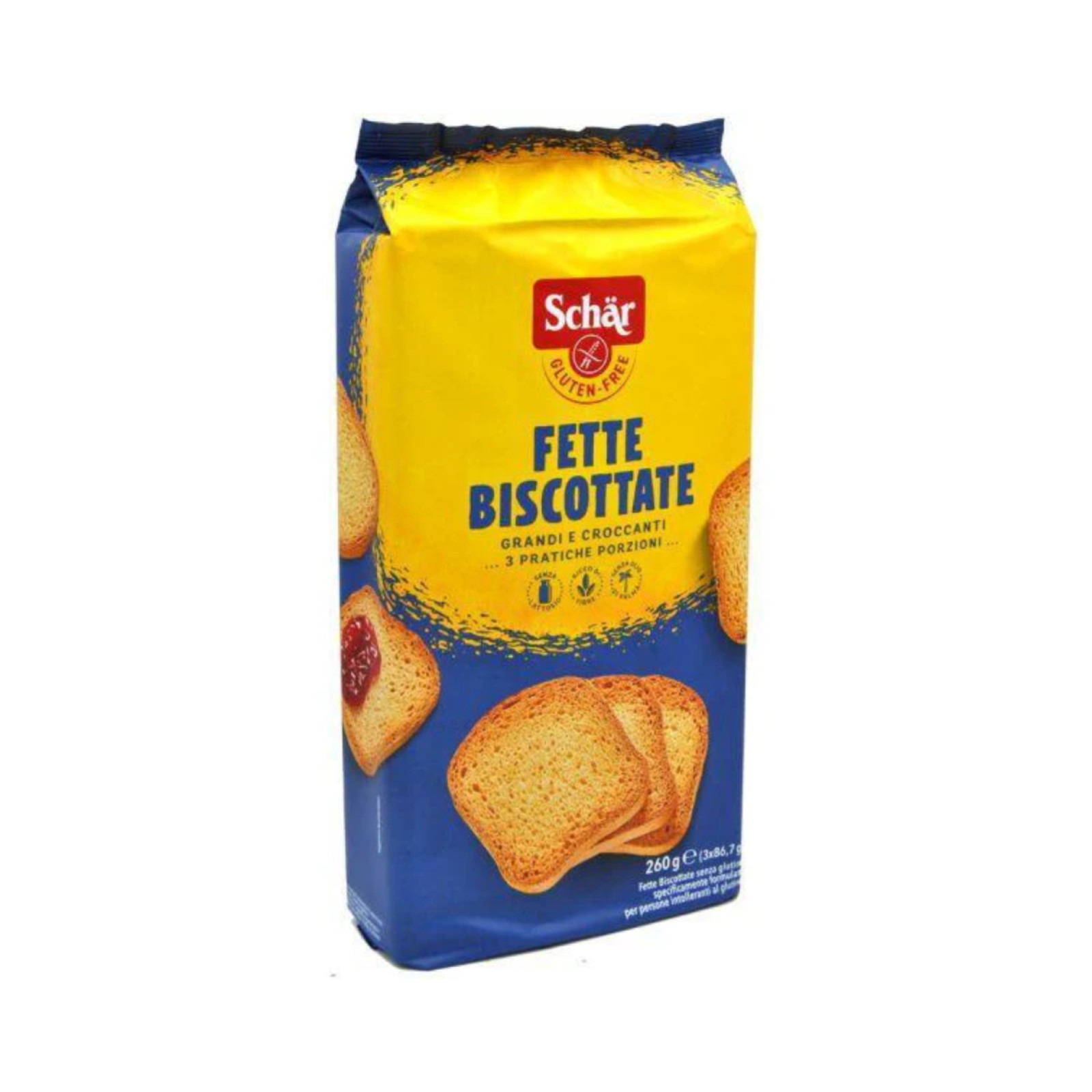 Fette Biscottate Schar Classiche Grandi E Croccanti Senza Glutine 260G