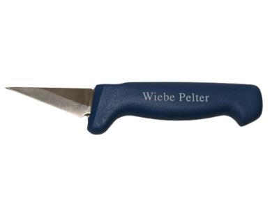 #ad 1 Wiebe Pelter Knife Skinning Fleshing Fur Handling Coyote Bobcat Raccoon $20.95
