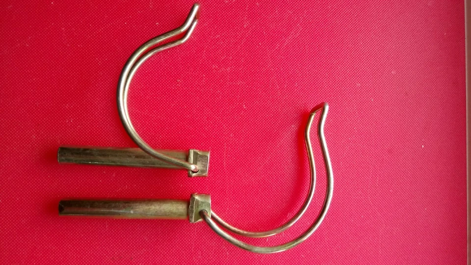 Plated D Clip Linch Pin Tube Pipe Shaft Locking Lynch 6mm 8mm 10mm Qty Rates