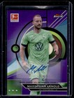 2022-23 Topps Finest Bundesliga Purple Auto /99 Maximilian Arnold Wolfsburg