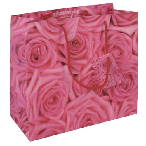 Pink Roses Large Gift Bag - Picture 1 of 1