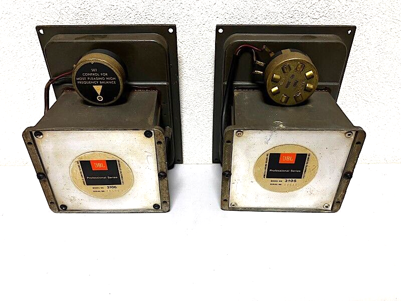 JBL 3105 Speaker Network Dividing Network Pair Tested Free