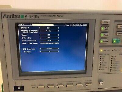 ANRITSU MP1570A / MU150017B / MU150001A/ MU150000A SONET ANRITSU MP1570A / MU150017B / MU150001A/ MU150000A SONET