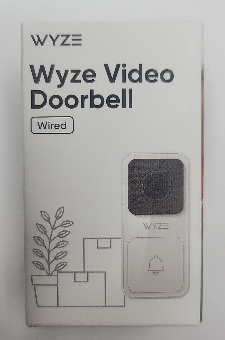 Wyze 1080p Wired Video Doorbell with 2-Way Audio and Night Vision, No Chime