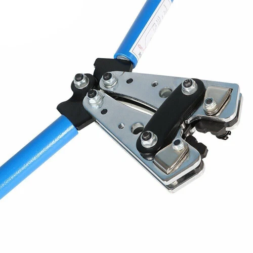 Große Drahtklemme Crimpzange 6-50mm² Kabelschuh Crimpzange Cu/Al Klemmenzange - Bild 11 von 12