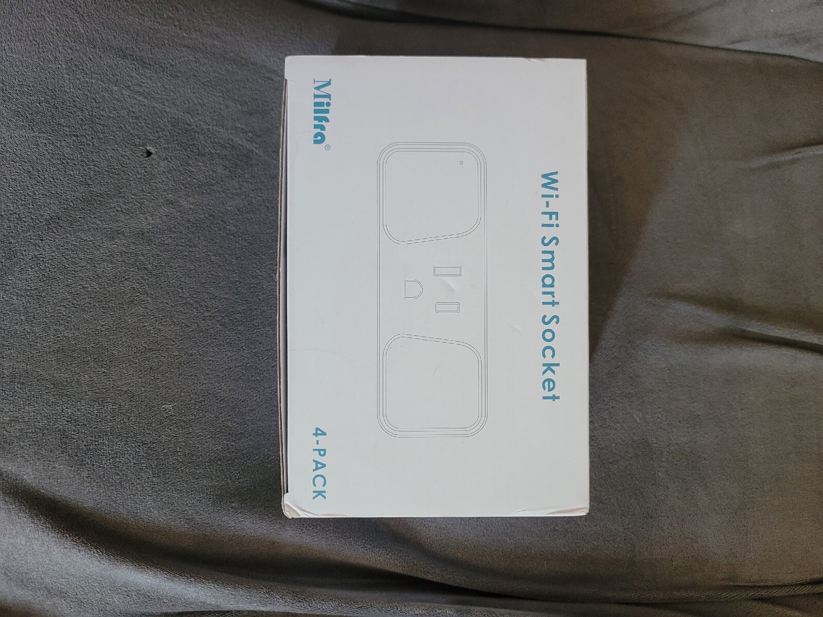 Smart Plug, Milfra 2.4GHz 15 Amp WiFi Smart Outlet with Child Lock and Vacation-image