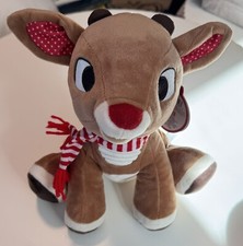 Kids Preferred Rudolph Red Nosed Reindeer Crinkle Ears Stuffed Plush 8" Baby Toy