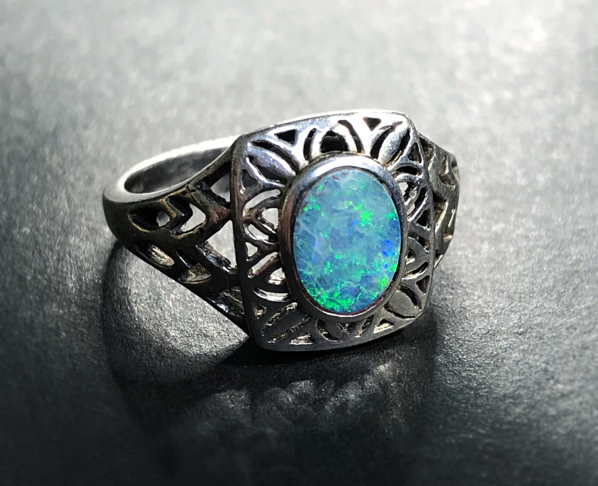 Matrix Opal Ring
