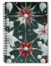 Star Light Spiral Notebook Blank Notebook Lined Journal 8 X 6 Notebook