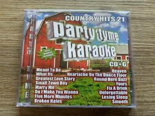 PARTY TYME KARAOKE COUNTRY HITS 21 CD NEW SEALED