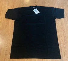 1 ULTIMATE URBAN TEE PRO MEN'S PRO 702 Size 5XL TALL HEAVYWEIGHT T-SHIRT  BLACK 