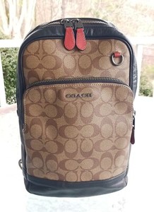 COACH グラハム バックパック ブラウン Coach Graham Backpack | eBay