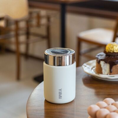 Mini Thermobecher Edelstahl Isolierkanne Kaffeetasse 230ml klein Trinkbecher