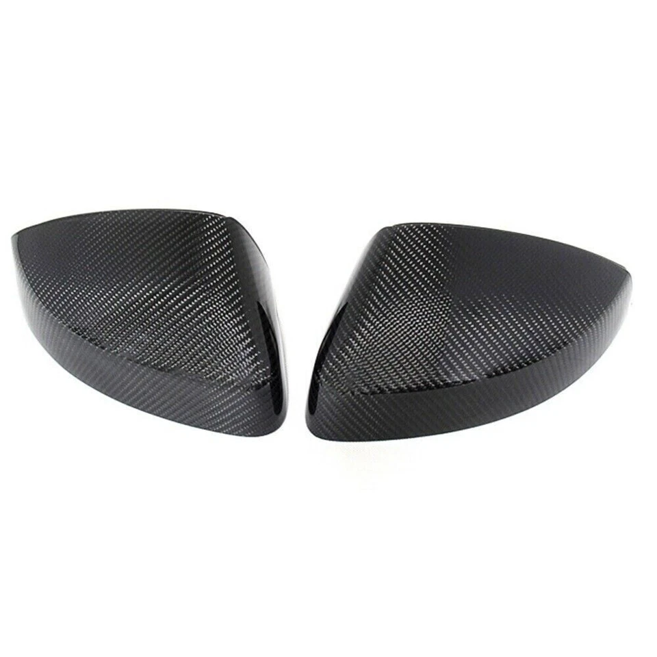 Tapacubos de fibra de carbono para Audi A3 S3 RS3 con lámpara de asistencia 2014-18 Foto 3 de 4