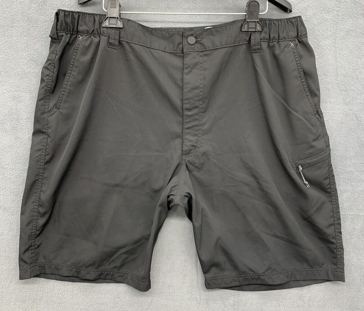 Wrangler Shorts Size 42 Gray Mens Bermuda Outdoor Hiking Adventure Vacation
